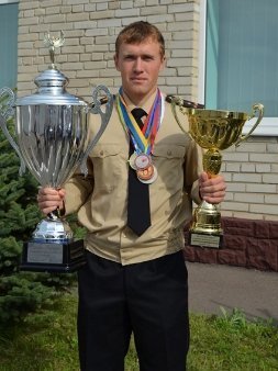 Волинські пожежники за перемогу отримали золото. ФОТО