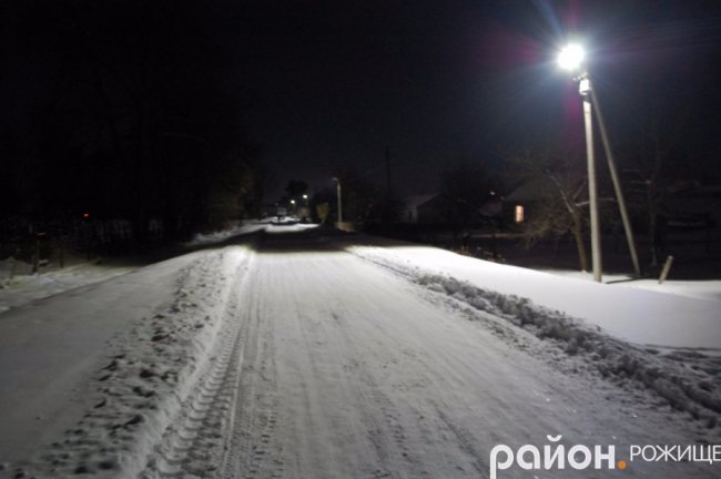 На Волині за 150 тисяч освітили село