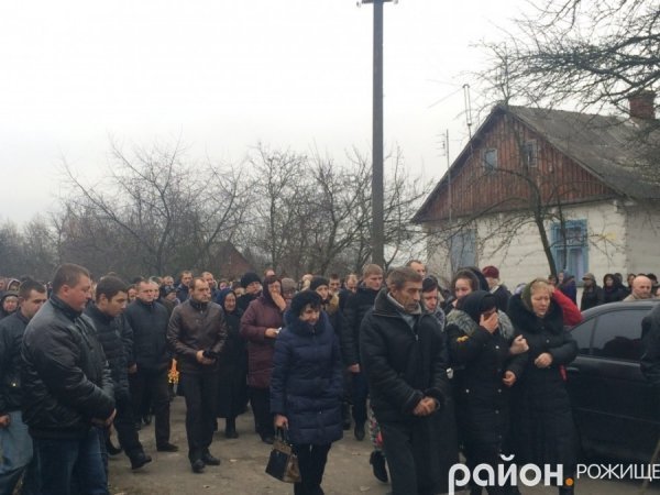 Поховали військового з 14-ї бригади Віктора Юхимчука