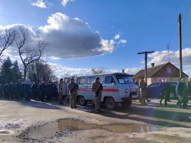 На Волині попрощалися із загиблим Героєм Олександром Грисюком. ФОТО