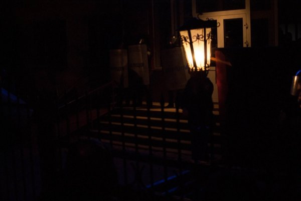 Фото нічного бунту в Луцьку