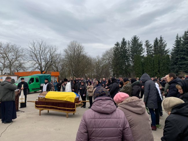 У місті на Волині попрощалися із Героєм Олександром Джежерою