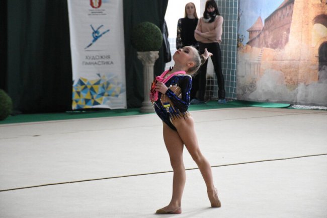 У Луцьку проходить благодійний турнір з художньої гімнастики