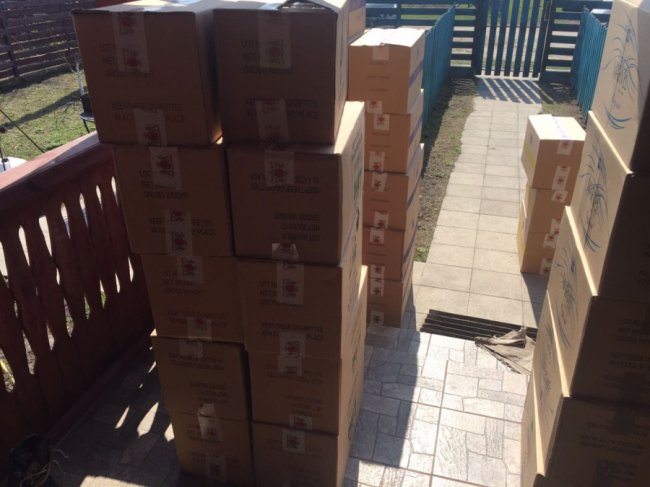 «Акциз-2018»: на Волині викрили сховок з 34 тисячами пачок цигарок. ФОТО