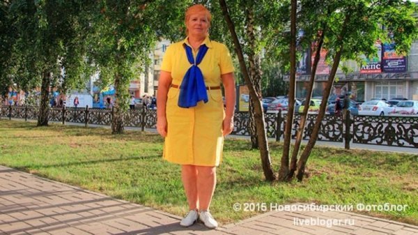 Росіяни провели агітаційні акції з українськими прапорами. ФОТО