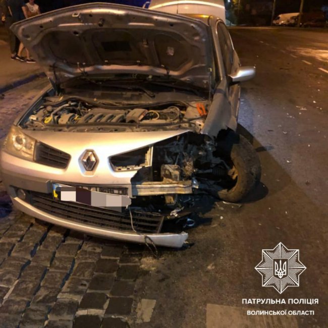 У Луцьку – ДТП за участю двох авто. ФОТО 