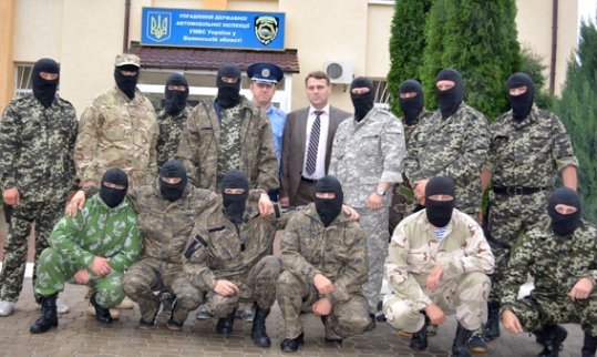 Волинські ДАІшники поїхали на Схід. ФОТО