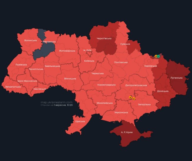Перший дзвоник діти у волинських школах зустріли в укриттях