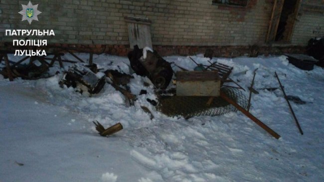 Луцькі патрульні затримали злодіїв металобрухту