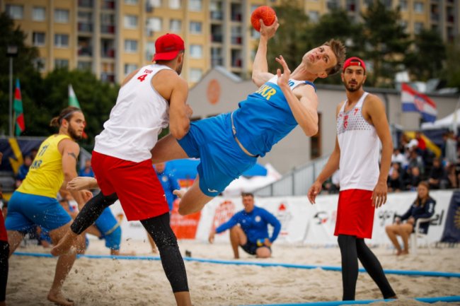 Троє волинян здобули бронзу на Чемпіонаті Європи з пляжного гандболу