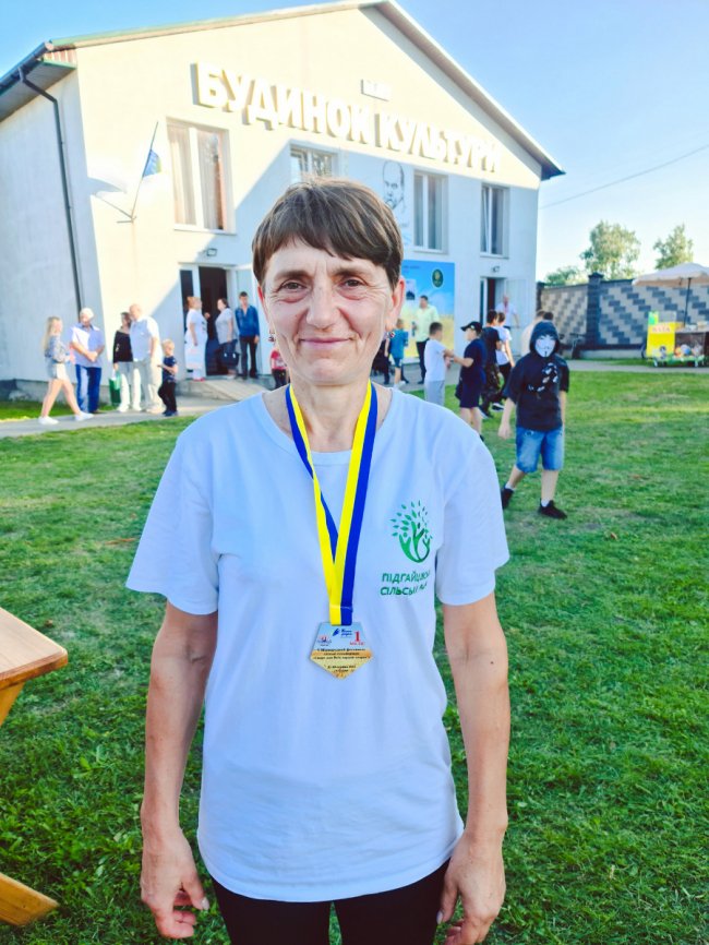 Підгайцівська громада виборола 11 медалей у змаганнях 50+. ФОТО