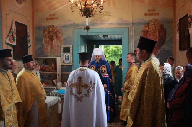 Митрополит Михаїл вперше відвідав волинське село. ФОТО