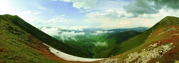 Велика та Мала Сивуля, Карпати (червень 2012)