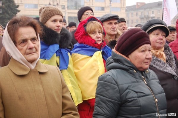 Народне віче в Луцьку. ФОТО