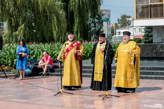Лучани вшанували пам'ять Лесі Українки. ФОТО
