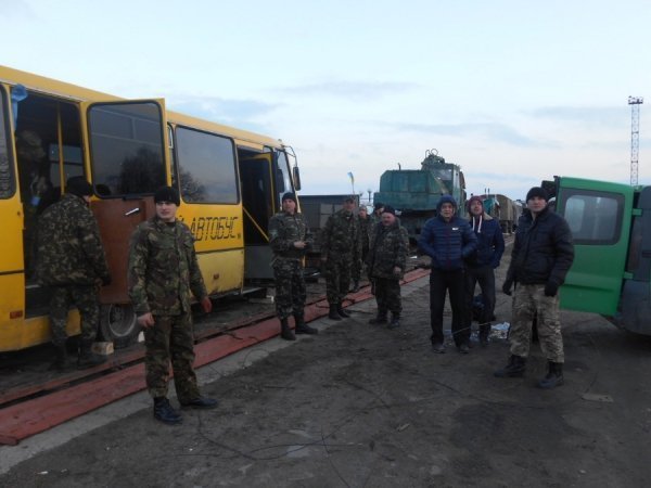 З Волині на Схід вирушив перший окремий мотопіхотний батальйон. ФОТО