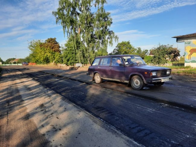 На дорозі Рожище – Сокіл розпочали ремонт. ФОТО