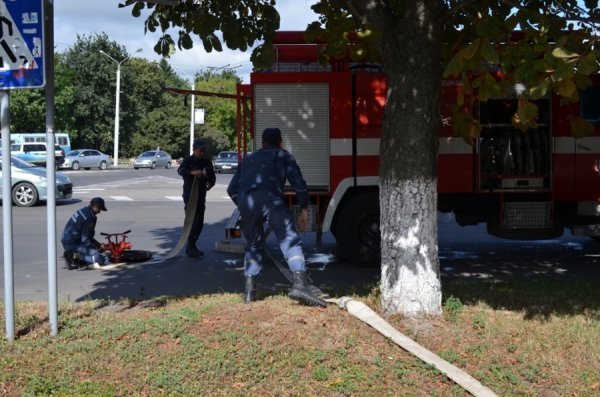 У СНУ ‒ умовна пожежа. ФОТО. ВІДЕО