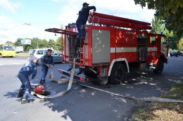 У СНУ ‒ умовна пожежа. ФОТО. ВІДЕО