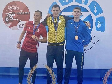 Волинянин переміг на міжнародному чемпіонаті з легкої атлетики в ОАЕ. ФОТО