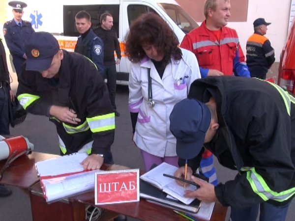 Обласну лікарню Луцька «рятували» від бомбардування. ФОТО