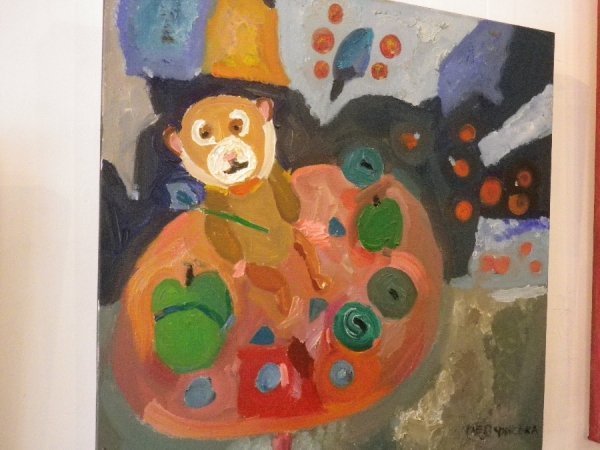 У Луцьку - виставка десятирічної художниці. ФОТО