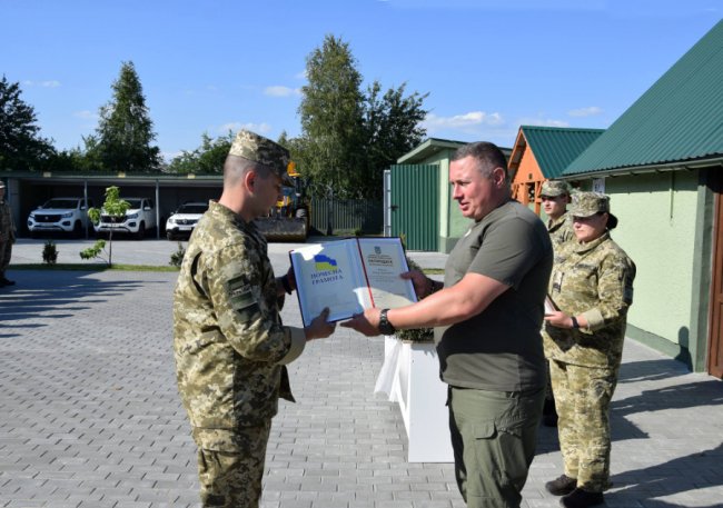 Біля кордону з Білоруссю на Волині відкрили оновлені прикордонні застави. ФОТО