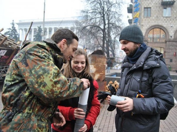 Майдан підтримав колег з Росії. ФОТО