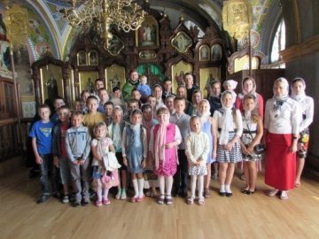Маленькі горохівчани взяли участь у паломництві до Почаєва
