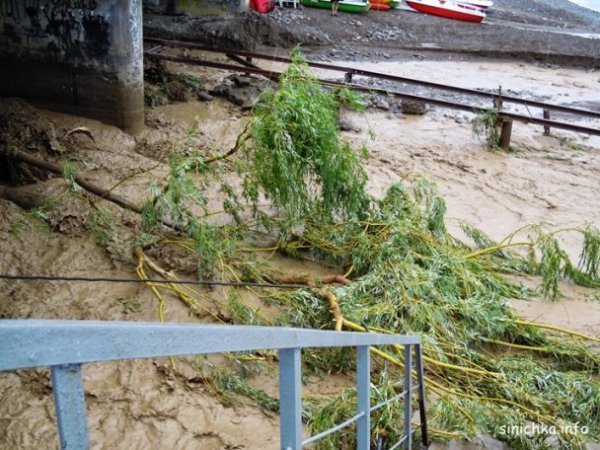 У Криму селом пронісся потік з бруду та сміття. ФОТО