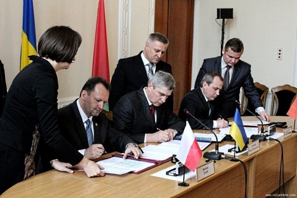 У Луцьку Білорусь, Польща і Україна домовилися про точку стику. ФОТО