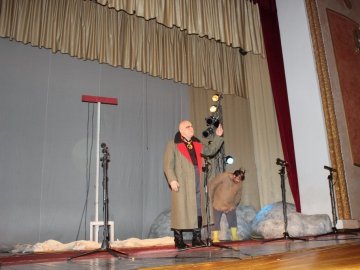 «Павлік Морозов» на луцькій сцені. ФОТО
