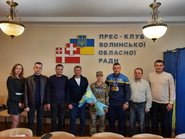 Волинь зустріла спортсменів-переможців Warrior Games. ФОТО