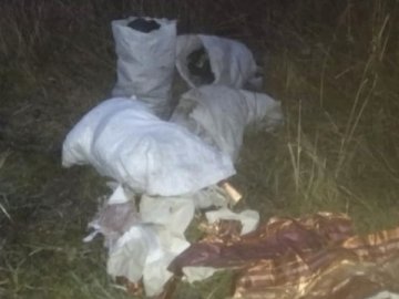 Невідомі закидали город волинянки мішками зі сміттям