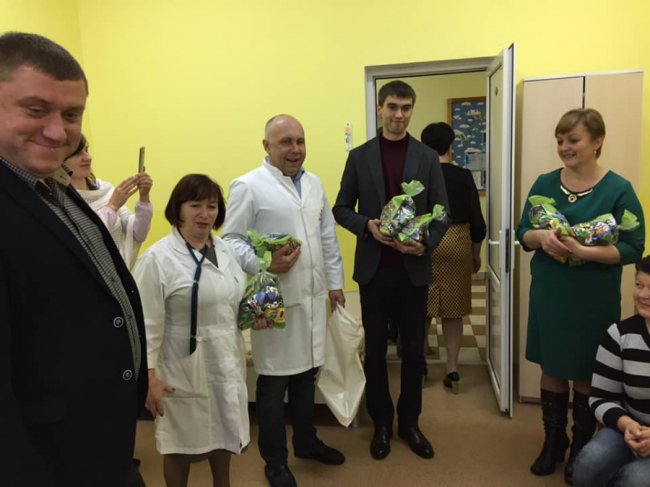 До маленьких пацієнтів волинської лікарні завітали «миколайчики»