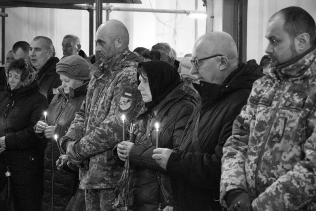 Лучани попрощалися із загиблим Героєм Олегом Круковцем. ФОТО