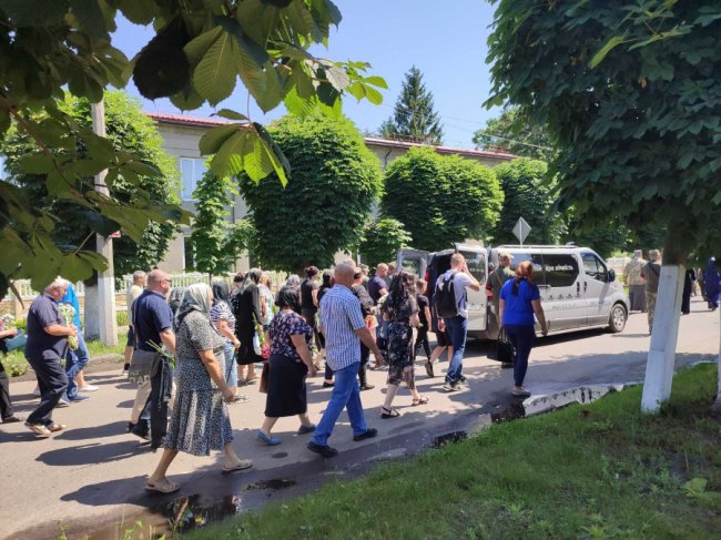 На Волині попрощались з Героєм Володимиром Книшем