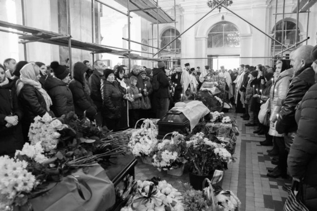 У Луцьку попрощалися з трьома Героями, які загинули на війні