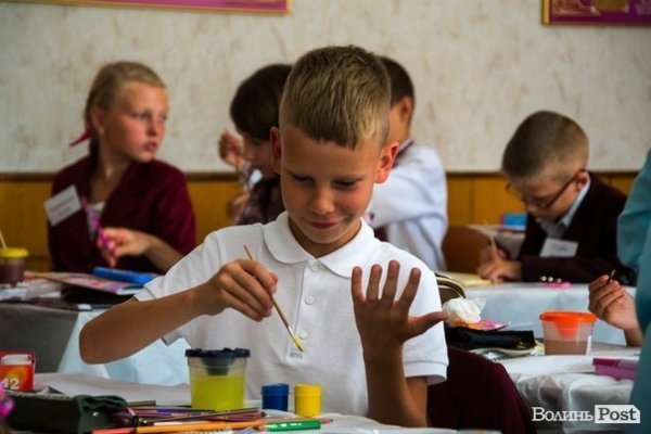 Луцькі школярі підтримали бійців АТО.ФОТО