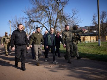 Зеленський відвідав Херсонщину. ФОТО