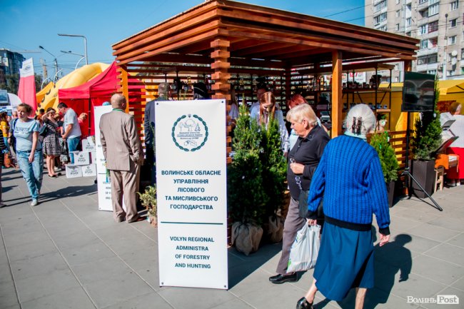 Смачно та корисно: волинські лісівники презентували свою продукцію на форумі. ФОТО