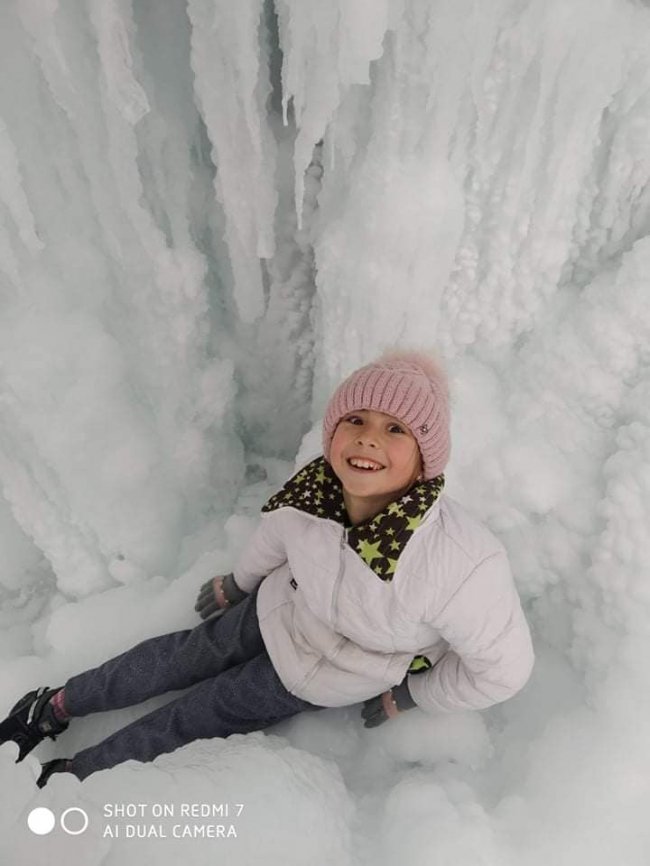 Через тріскучі морози у волинському селі з'явилась неймовірна фотозона