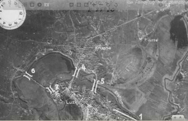 Луцьк часів 2св, аерофотозйомка