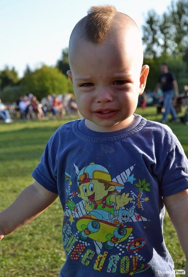 Діти  і «Бандерштат». ФОТО