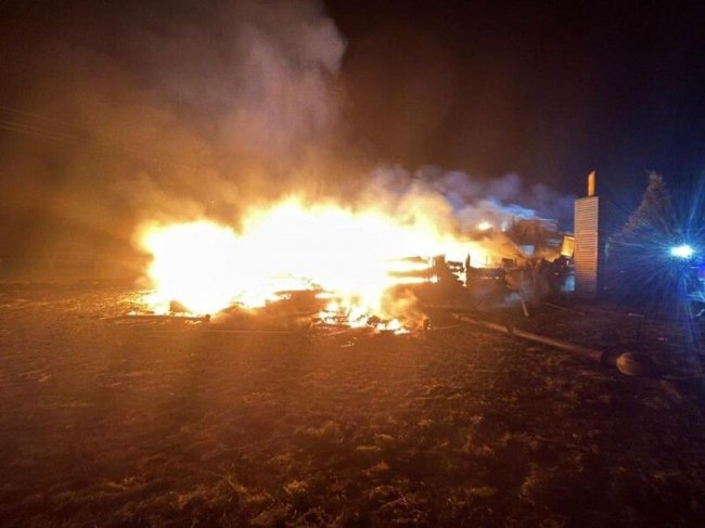 На Волині згоріла церква. ФОТО