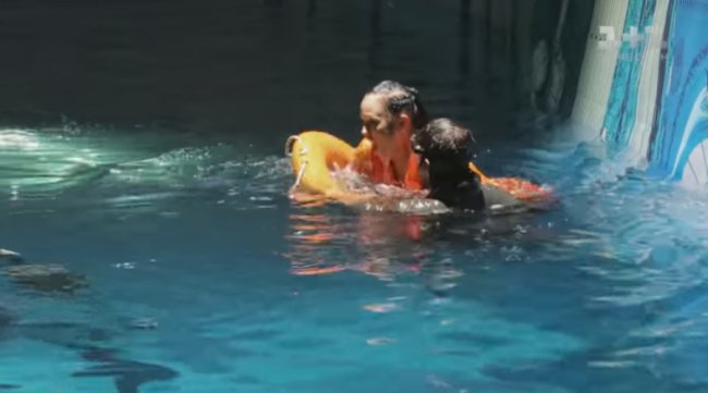 Волинянка ледь не втонула на шоу «Модель XL». ВІДЕО