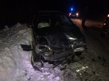 В автотрощі на Львівщині постраждав волинянин. ФОТО