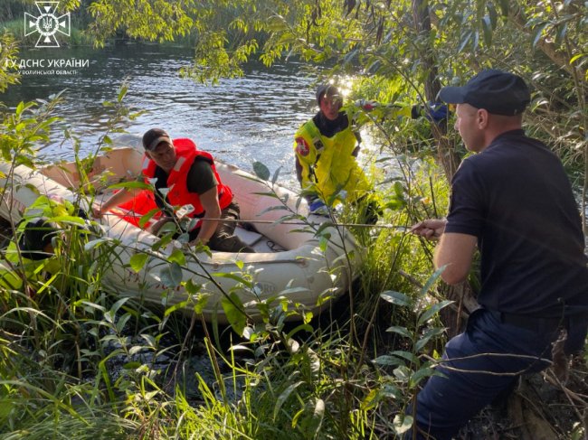 На Волині втопився 70-річний чоловік