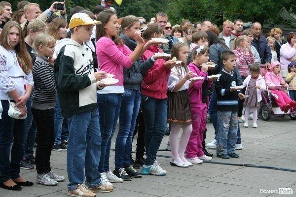 У Луцьку відбувся «Фестиваль вареника». ФОТО