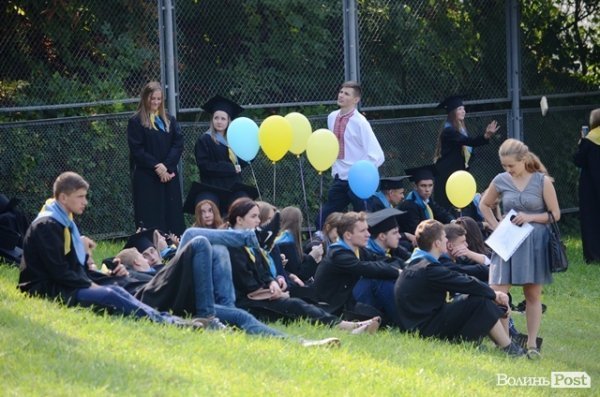 Інавгураційне відкриття та посвята першокурсників СНУ імені Лесі Українки. ФОТО